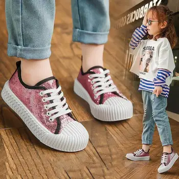 

Girls Shoes Pricness Single Soft White Shoes Fashion Boys Sport Shoes Children Running Shoes Kids Canvas Shoes Child Sneakers