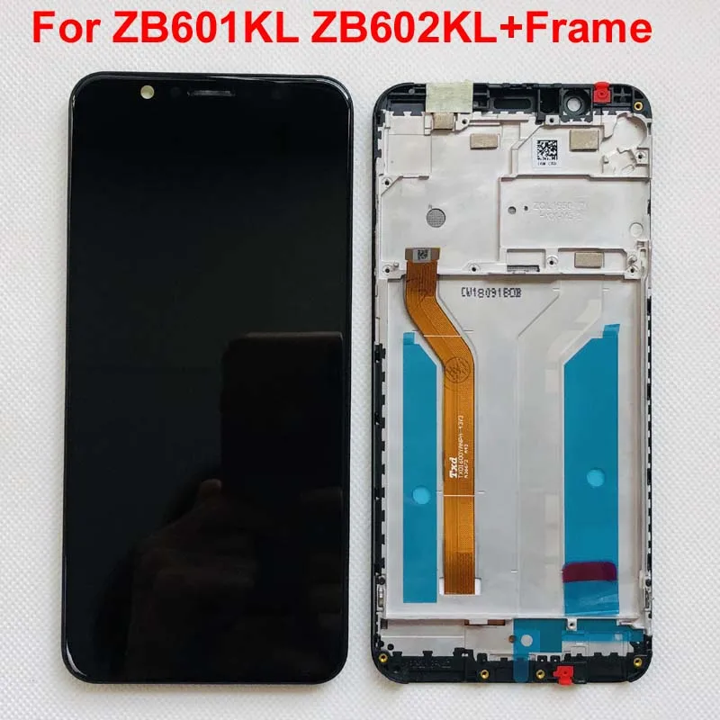 Display ZB601KL Asus Zenfone Frame Digitizer Touch-Panel Original for Max-Pro with 