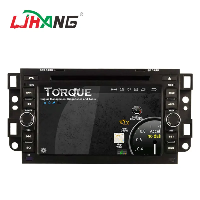 Clearance LJHANG 2 Din Android 9.0 Car DVD Player For Chevrolet Aveo Epica Captiva 2005-2011 WIFI GPS Navigation RDS IPS Car Radio Stereo 1