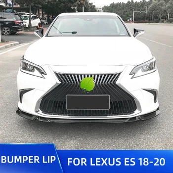 

Car Front Bumper Splitter Lip Diffuser For Lexus ES200 ES260 ES300h Spoiler Cover Trim 3pcs/set PP Plastic Coloured Bumper Lips