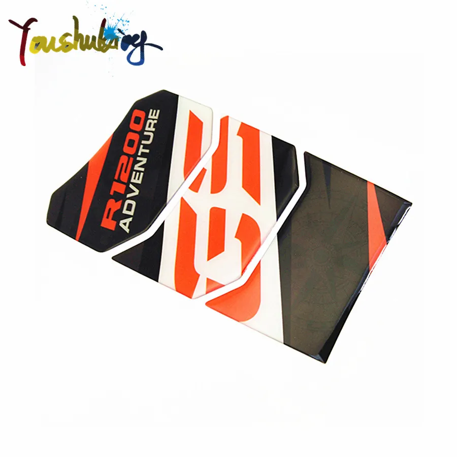 

YOUSHUKIONG Tank Cover Pad Protection 3D Reflective Motorcycle For BMW R1200GS LC Adventure R 1200 GS 2014 2015 2016 2017 2018