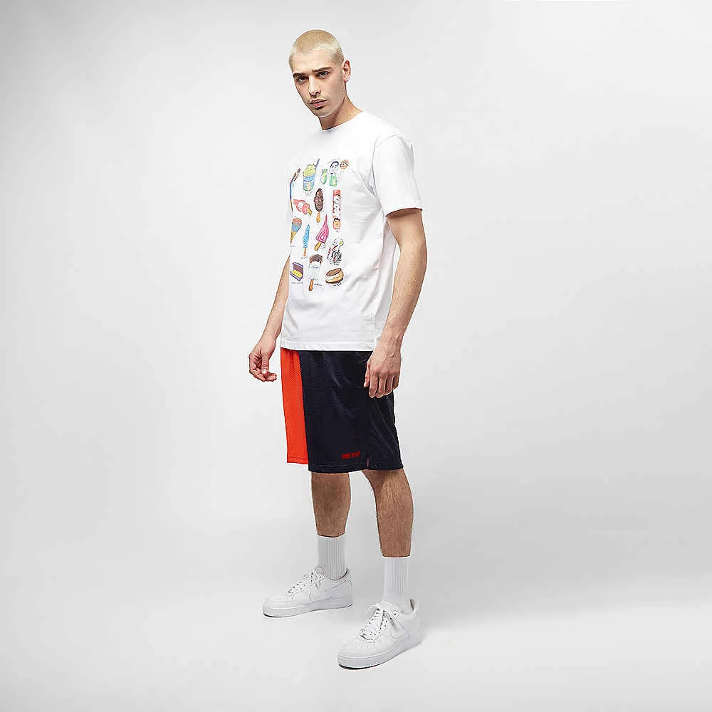 

2019 New Style Muscle Fitness Partners Sports Running Trend Hip Hop Quick-Dry Training Running Contrast Color Fifth Pants