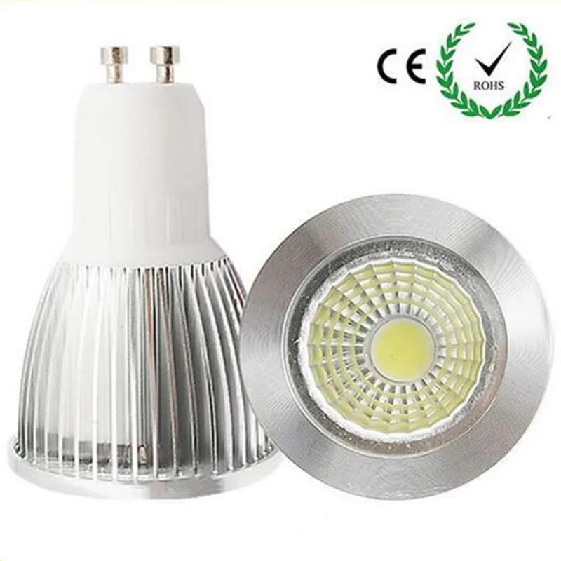 1pcs Super Bright 7W 10W 15W GU10 COB LED Bulb 110V 220V Dimmable Led Spotlights Warm/Cool White lamp free shipping | Освещение