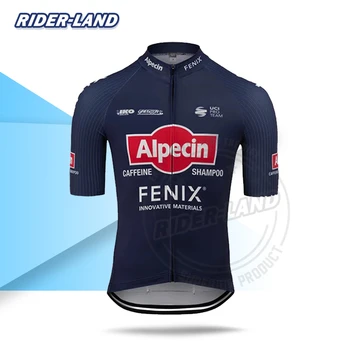 

NEW Men Short Sleeve Cycling Jersey ALPECIN FENIX 2020 Pro Team Race Tops Summer Bike Shirt Breathable Triathlon Quick Dry MTB