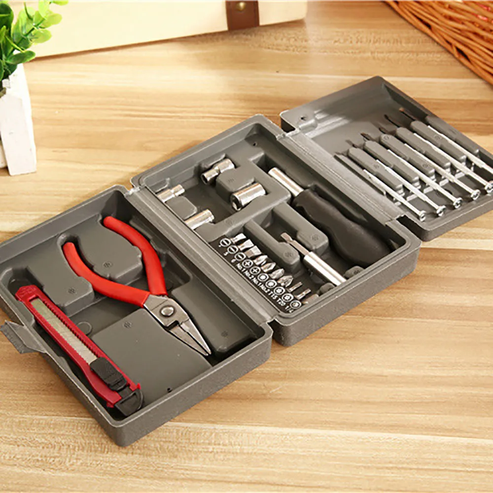 24PCS Multifunctional Professional Cutting Pliers Kit For Cutting Wire Grooves Plastic Pipe Batten And Rubber