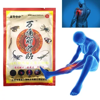 

80pcs/lot Plasters Pain Relief Cream Chinese Patch Joints Analgesic Neck Back Muscle Medical Therapy Treatment Herbal Ointment