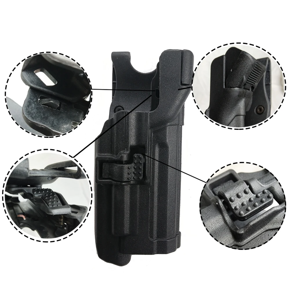 TOtrait LV3 кобура для пистолета HK USP тактические аксессуары кобура для пистолета с лазерной насадкой высокое качество полиуретан