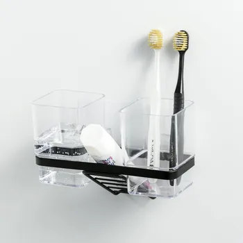 

Toothbrush Mouthwash Cup Holder Simple Toothbrush Holder Washing Cup Toothbrush Holder Bathroom Cup Plastic Teeth Brush Holder