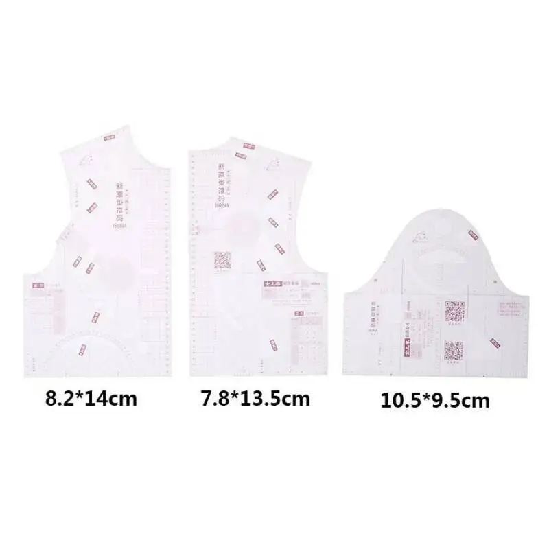 3pcs-Set-1-3-Fashion-Design-Ruler-Cloth-Design-School-Student-Teching-Apparel-Drawing-Templete-Garment