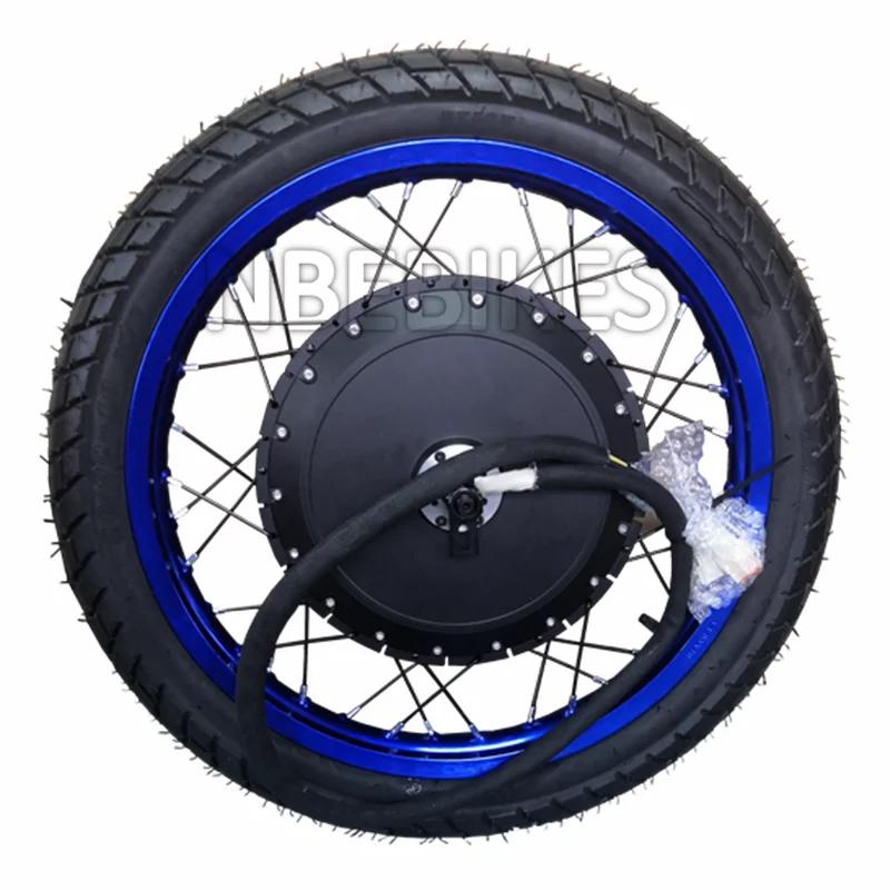 QS 273 40H 72V 8000W Ebike Brushless Hub Motor Wheel Electric Motorcycle Wheel Dropout width