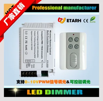 

Multi-function wireless remote control high-voltage 0-10V 5V 10V PWM signal LED dimming controller, RF dimming