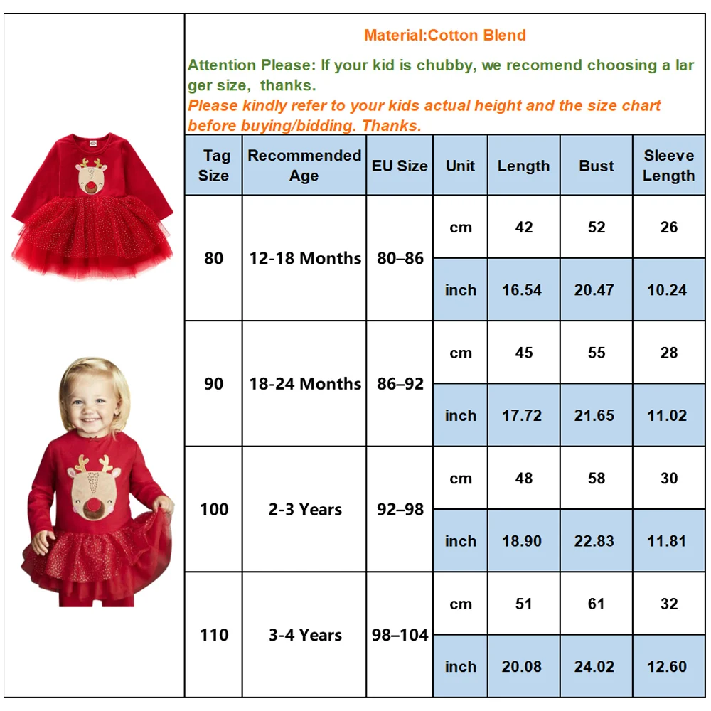 Осенние детские платья для девочек, рождественское многослойное платье для девочек платье принцессы с оленем праздничные платья для девочек платья для малышей с длинными рукавами, D35