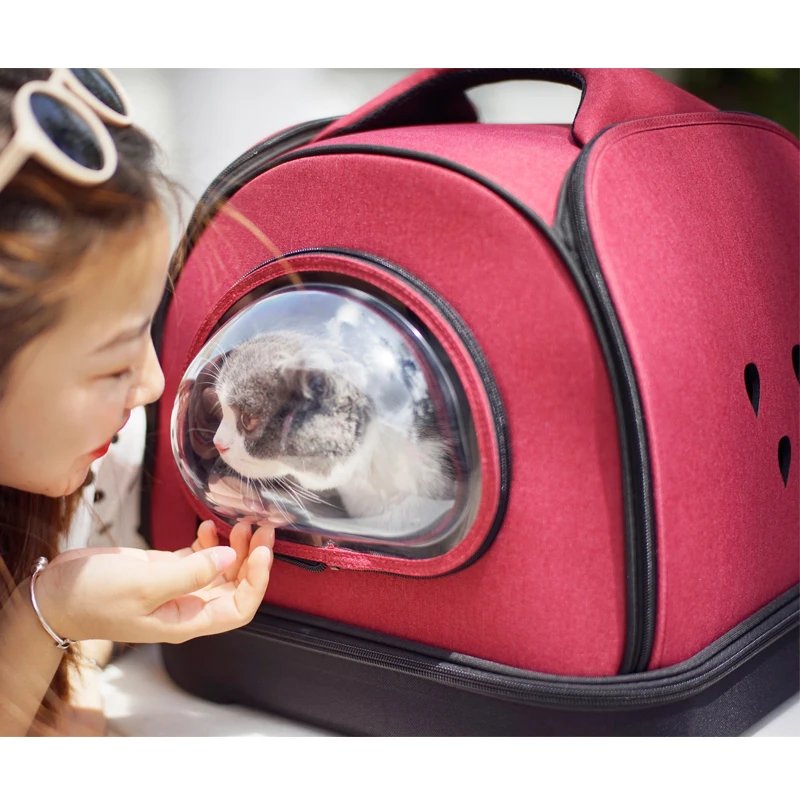 M4PET EVA портативная переноска для животных астронавт с отверстием собак и Китти