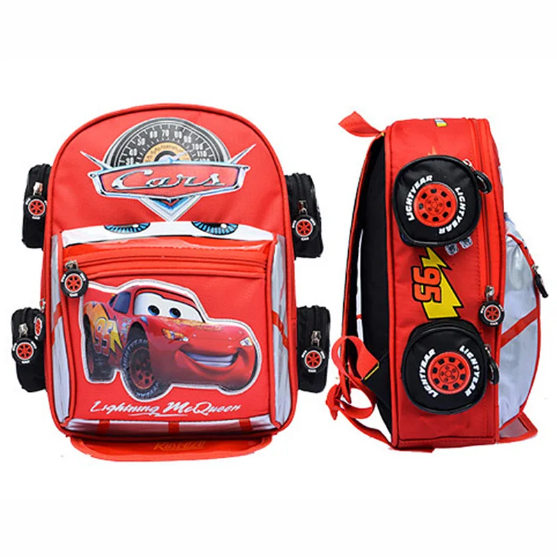 Детский рюкзак disney, школьная сумка для мальчиков с машинками, детские сумки для детского сада, школьные сумки на плечо для девочек-подростков 3-8 лет