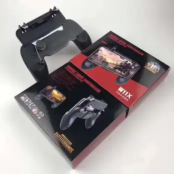 

New Style Chicken Useful Product W11X Mobile Phone Game Bracket Hand Travel Handle Upgrade Moving Position Shooting Auxi Accesso