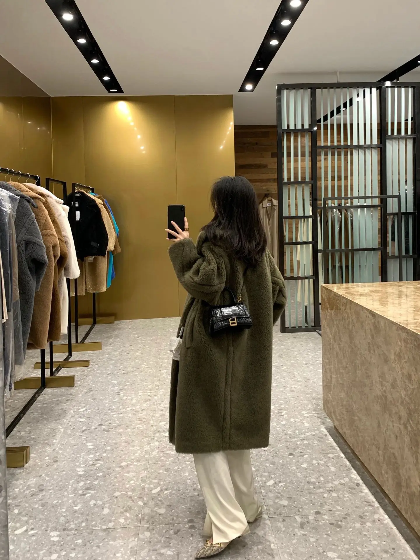 Teddy Bear Coat Fur Coat Teddy Alpaca Profile Wool Female Same paragraph Correct Version Real Fur Coat Outwear