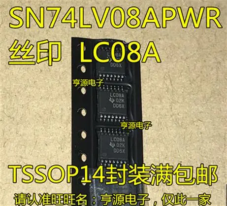 SN74LV08APW SN74LV08APWR LV08A TSSOP-14