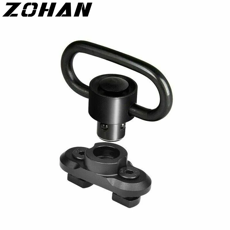 

zohan 2pcs rifle sling mount tactical shotgun rifle adapter grip switch airsoft rifle accessories rifled barrel