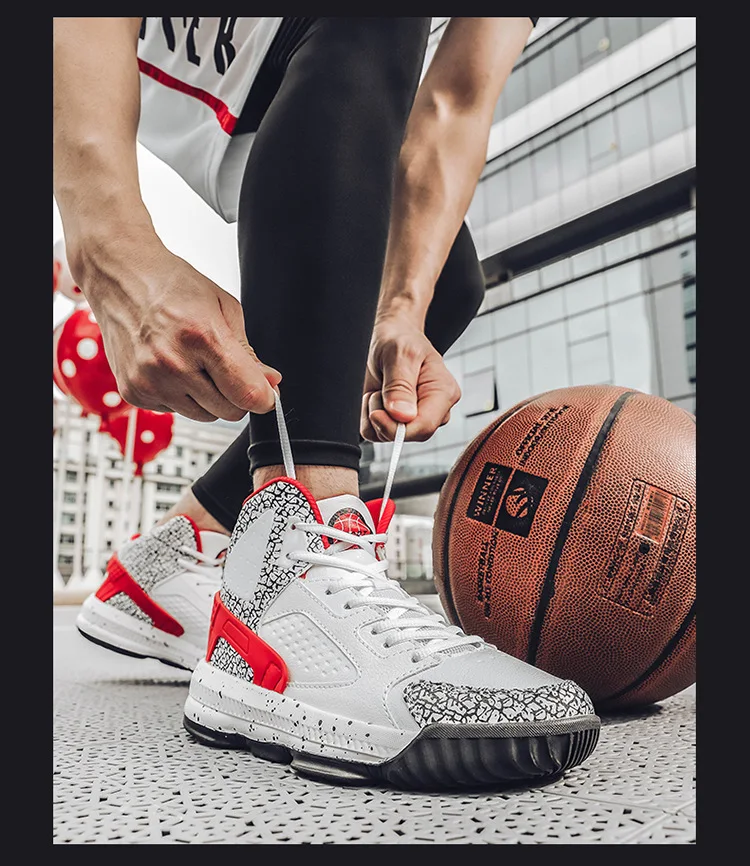 Мужская баскетбольная обувь Dunk легкоатлетические спортивные туфли с высоким вырезом дышащая обувь для улицы с воздушной подушкой для тренировок Jordan обувь для мужчин