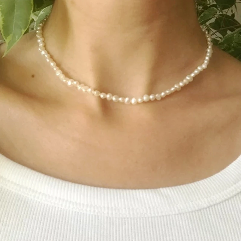 Small Freshwater Pearl Necklace Fashion 