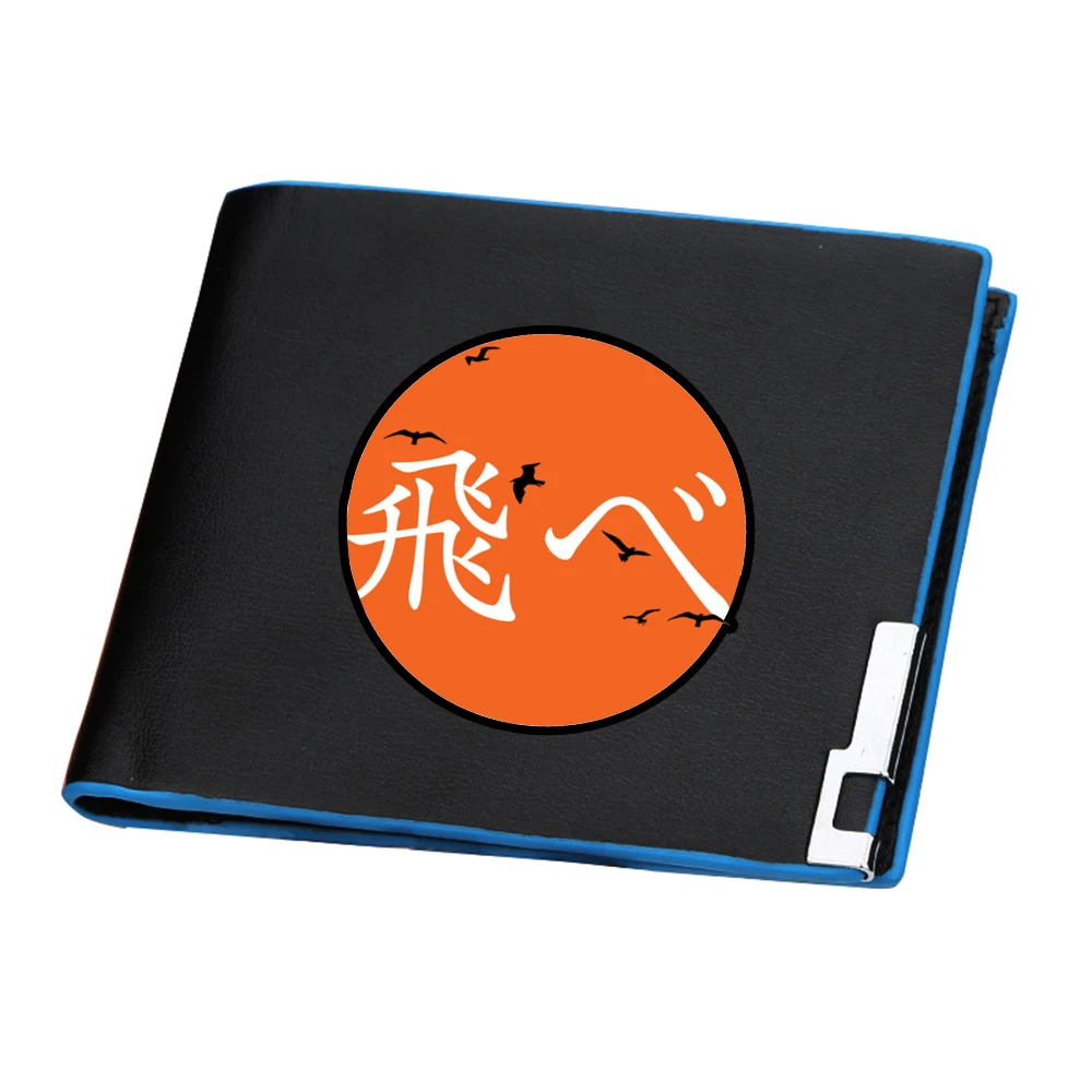 Короткий кошелек с аниме Haikyuu Karasuno VBC Хината шойо сумка для денег унисекс ID