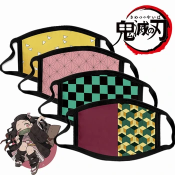 

Anime Demon Slayer Mask Kamado Tanjirou Nezuko Cosplay Accessories Mask