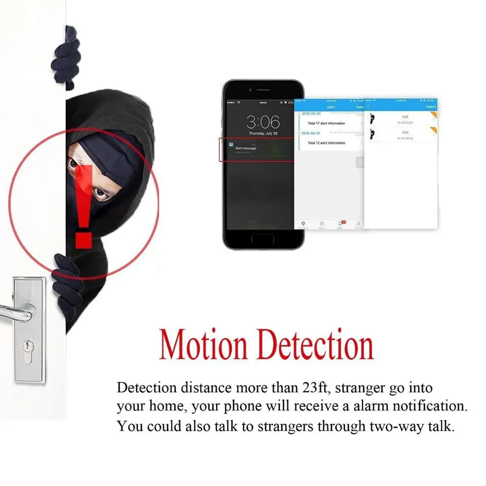 Kruiqi 1080P 960P IP Camera PTZ Security Two Way Audio Night Vision Smart CCTV Surveillance Mini WiFi Camera Baby Monitors