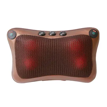 

Shiatsu Electric Massage Pillow 4/6/8 Heads Infrared Heating Neck Massager Home Car Relaxation Machine for Waist Shoulder Leg