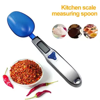通販 300グラム/0.1グラムミニデジタル正確な電子メジャー食品スプーン秤キッチンラボグラムベーキングアクセサリー測定ツール
