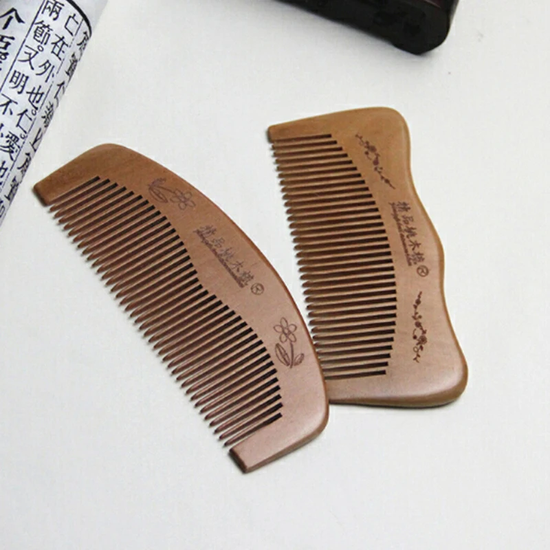 Useful 1pc Peach Wood Healthy No Static Massage Wooden Hair Comb Anti static Head Massage Hair 1 Useful 1pc Peach Wood Healthy No Static Massage Wooden Hair Comb Anti static Head Massage Hair 3