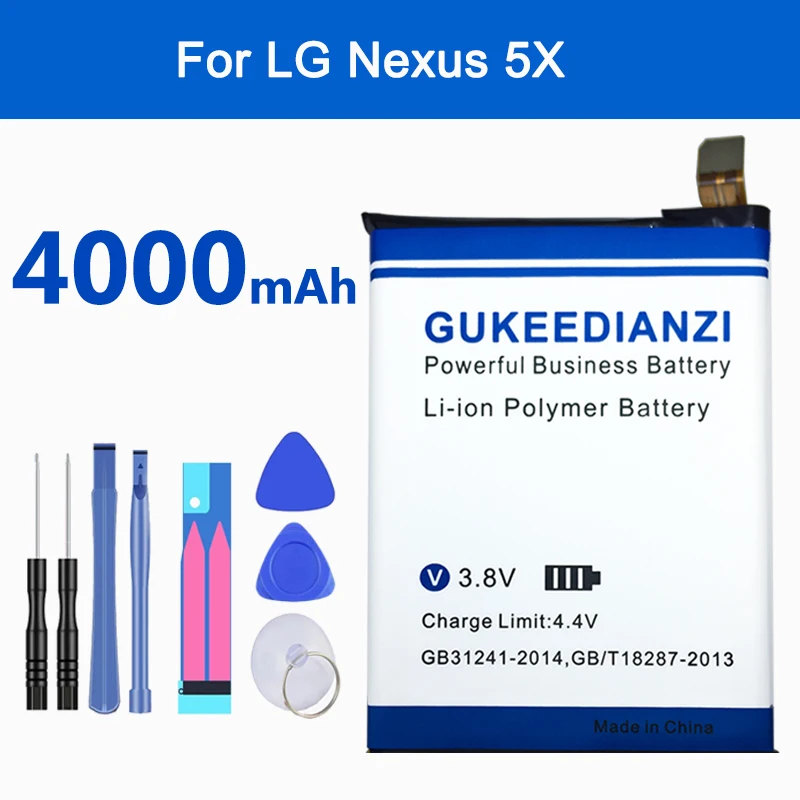BL-T19 4000mAh 100% новый телефон заменить батарею для LG Nexus 5X H790 H791 H798 литий-ионные