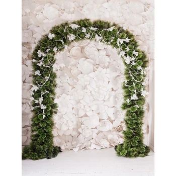 

Wedding Backdrop Photozone Flower Bridal Shower Background Romantic Engagement Anniversary Party Wall Banner Photobooth