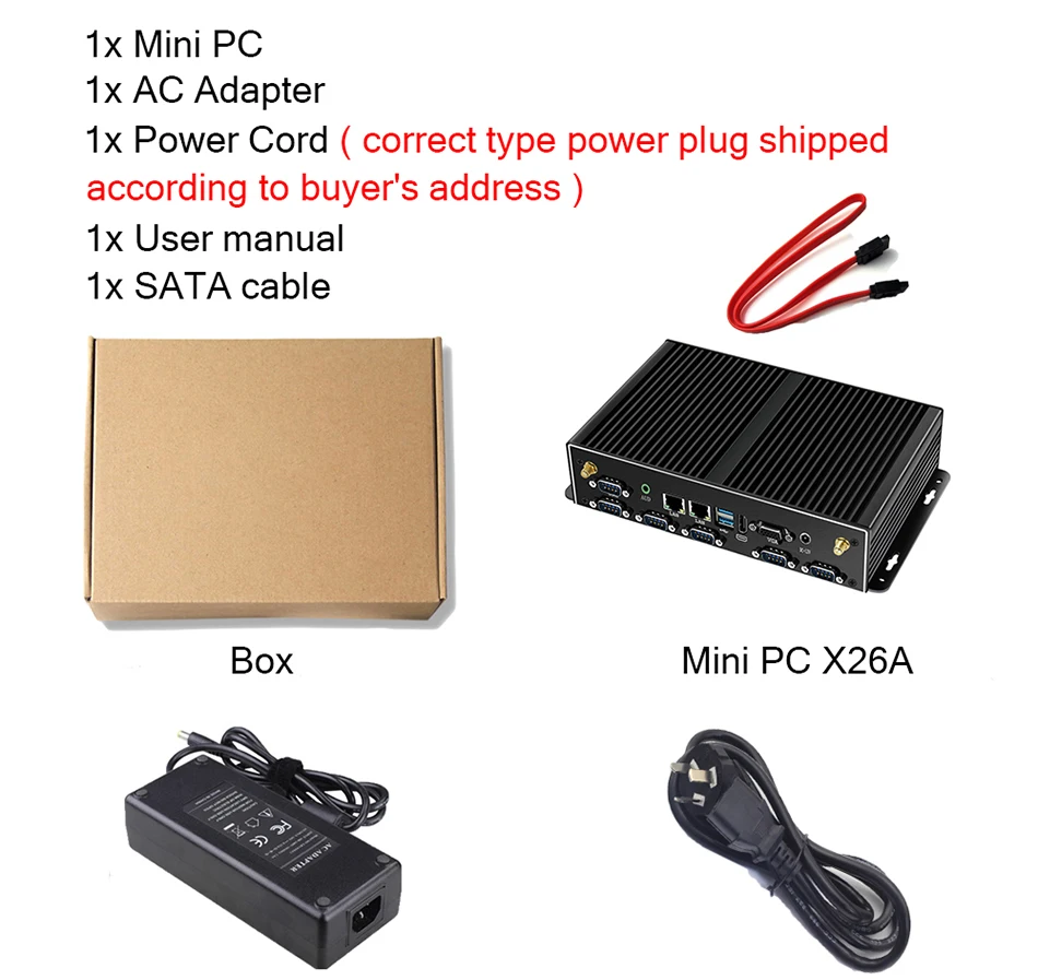 Elevate your workspace with the XCY Intel Core i7 Mini PC - 2 LAN, 6 RS232, 4 USB, HDMI, VGA, WiFi. Your versatile solution for embedded industrial computing on Windows and Linux platforms. Description Image.This Product Can Be Found With The Tag Names I7 4500u mini pc windows, Industrial mini pc core i7, Mini industrial computer i7, Mini pc intel core i7 4500u