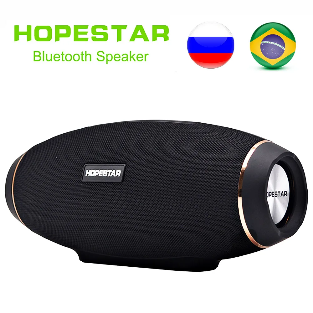 Портативная колонка EStgoSZ HOPESTAR H20 беспроводная Bluetooth 30 Вт водонепроницаемая