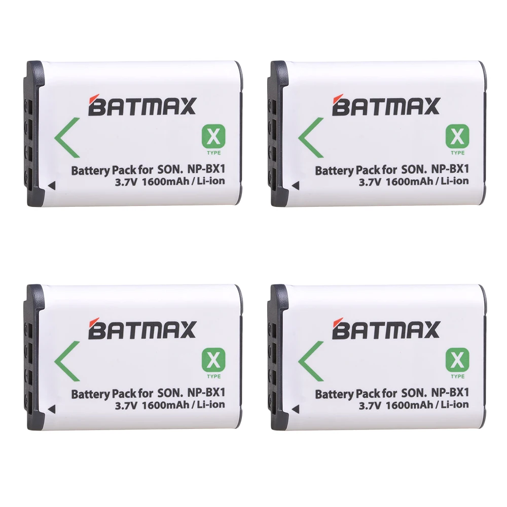 2x NP-BX1 NP BX1 Батарейки+ ЖК-дисплей Dual USB Зарядное устройство для sony комплектующие фотоаппарата sony DSC RX1 RX100 AS100V M3 M2 HX300 HX400 HX50 HX60 GWP88 AS15 WX350 - Цвет: 4Pcs