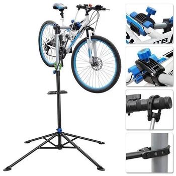 

Height Adjustable Bicycle Bike Repair Stand Mechanic Folding Maintenance Station Cycling Repair Accessories