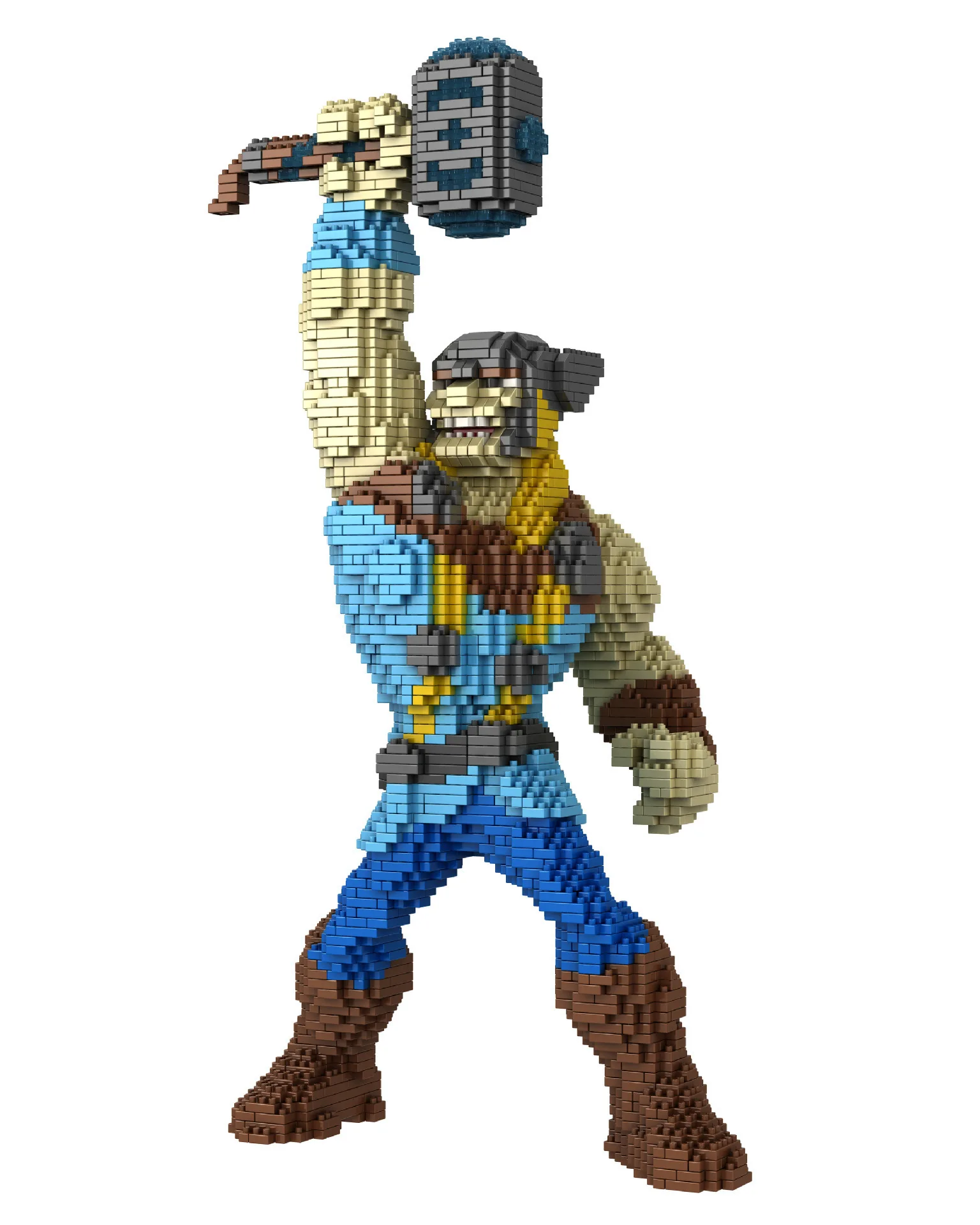 

Small Particles of Diamond Building Blocks Educational Assembled Thor Ultra Large of 8830-3 Spider-Man 8830-4