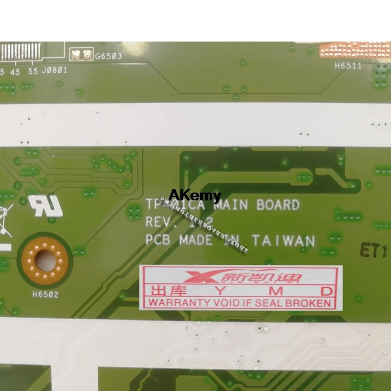 TP401CA материнская плата для Asus VivoBook Flip 14 TP401C TP401CA материнская плата для ноутбука M3-7Y30 процессор 4 Гб ОЗУ 128 г SSD