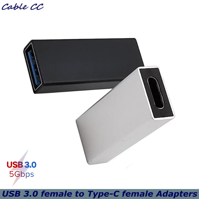 Высокоскоростной адаптер USB C 3 1 Тип мама на 0 A конвертер 5 Гбит/с для передачи