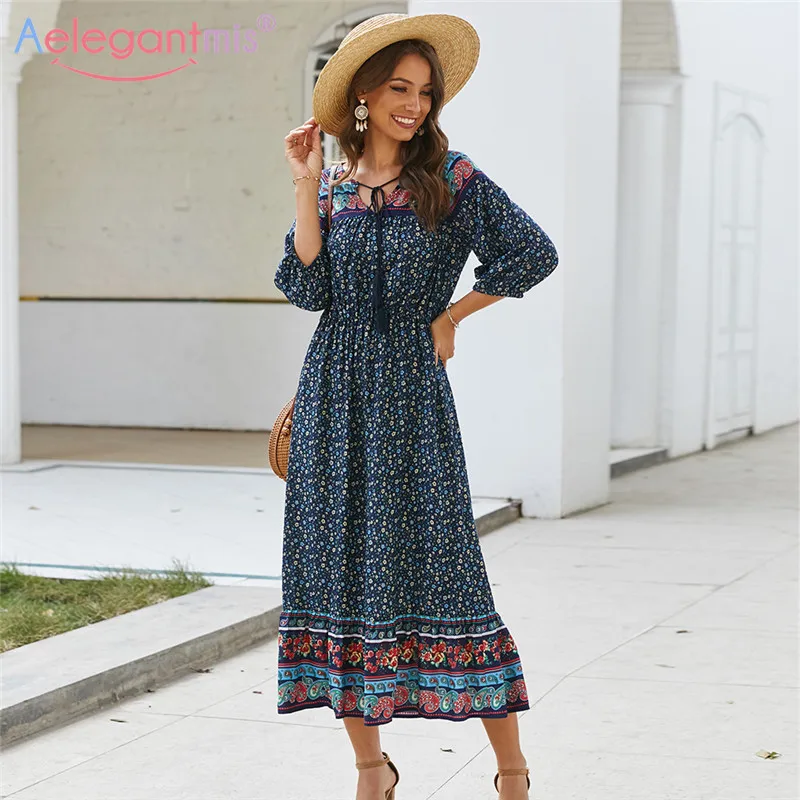 sm store bohemian dress