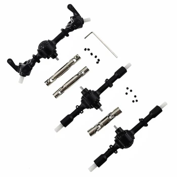 

Upgrade Metal Front Central Rear Axle with Drive Shaft Assembly Set for WPL 6WD RC Car B-16 B-36 Spare Part