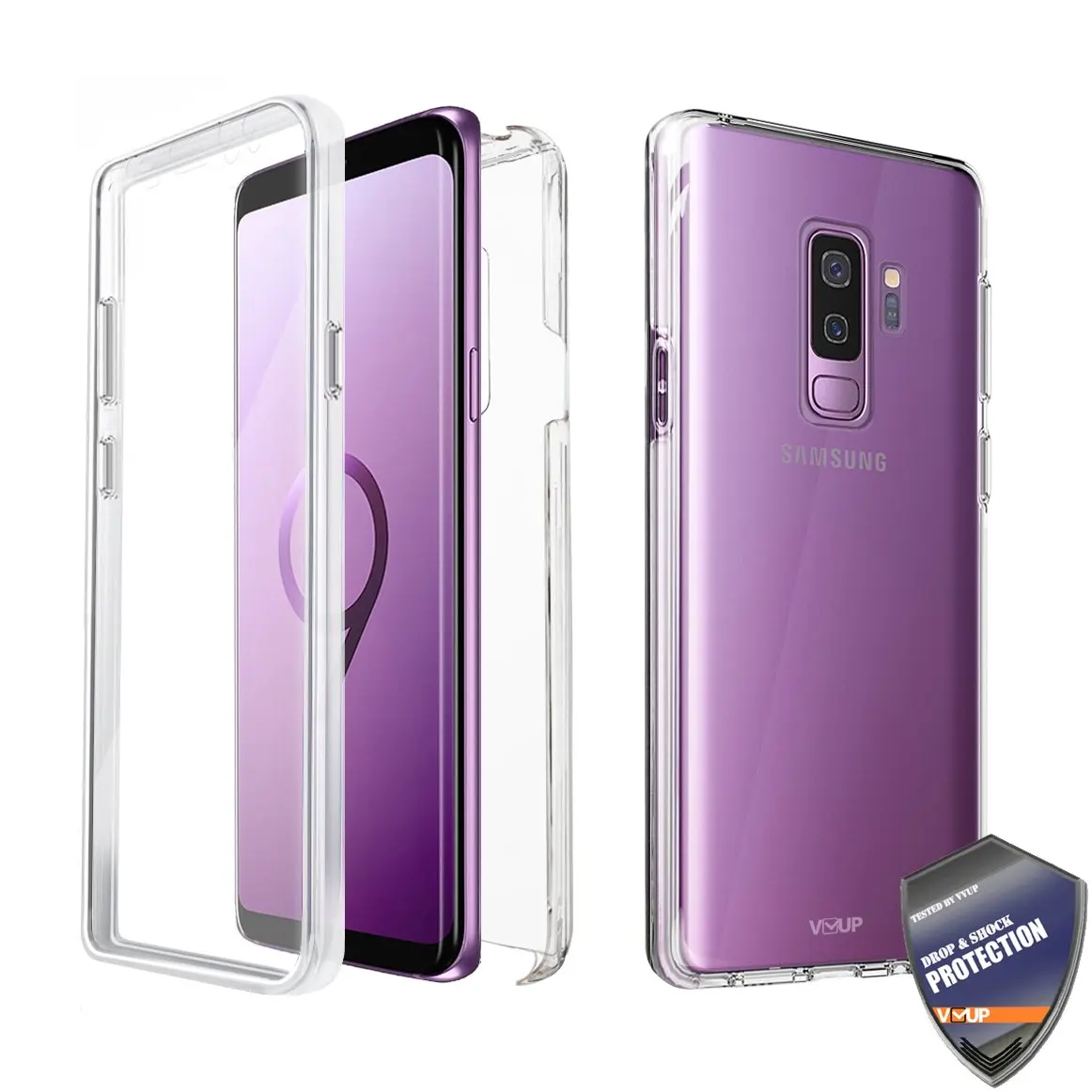 Ultra Thin Clear Silicone Cases for Samsung Galaxy S9/S9 Plus