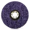 Rueda de disco de arena para amoladora angular, herramientas abrasivas, color morado, negro y azul, 125mm, 115mm, 5 pulgadas, 46, 2 uds. ► Foto 2/6