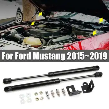 

Car Front Engine Hood Cover Shock Lift Struts Support Props Rod Arm Gas Spring Bracket Bla For Ford Mustang 2015 2016 2017 2018