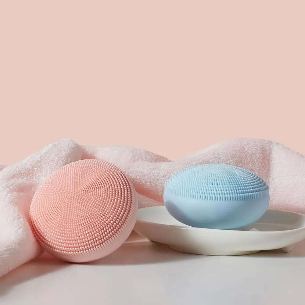 US $21.24 Xiaomi Mijia Electric Face Cleansing Brush Ultrasonic Skin Scrubber Silicone Sonic Vibrator Cleaner Facial Cleaning Device