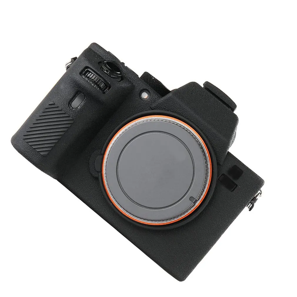 FOR A7II Мягкий чехол для видеокамеры силиконовый резиновый чехол для камеры защитный чехол для корпуса чехол для Sony A7III/A7II Профессиональный Чехол для Silicion - Цвет: FOR A7II