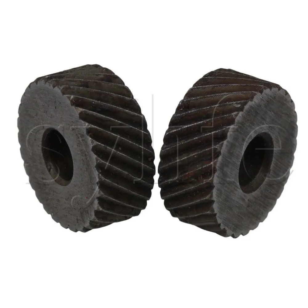 Knurling Wheel Roller Tool 2PCS 1.6mm Pitch Diagonal Coarse 19mm OD Steel knurling tool set