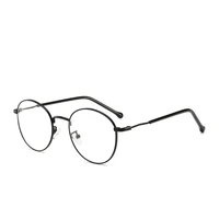Oval 1.56 Aspherical Lens Prescription Eyeglasses Women Men Student Optical Spectacle Nearsighted Glasses 0 -0.5 -0.75 To -6.0 2