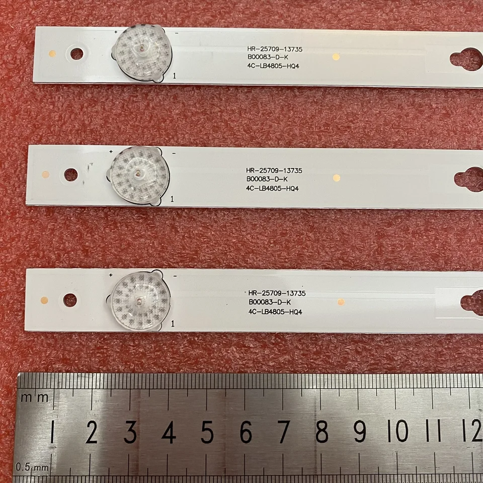 Lot De 8 Barrettes LED De Rétroéclairage Pour Téléviseur Thomson 50FA3213 - Neuf