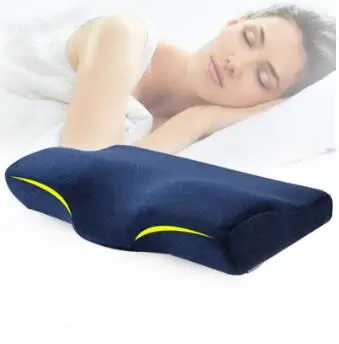 

Protect neck pillow Memory Foam Pillow For Sleep Cervical Pillows Butterfly Shaped Memory Pillows Relax Cervical Spine pillows